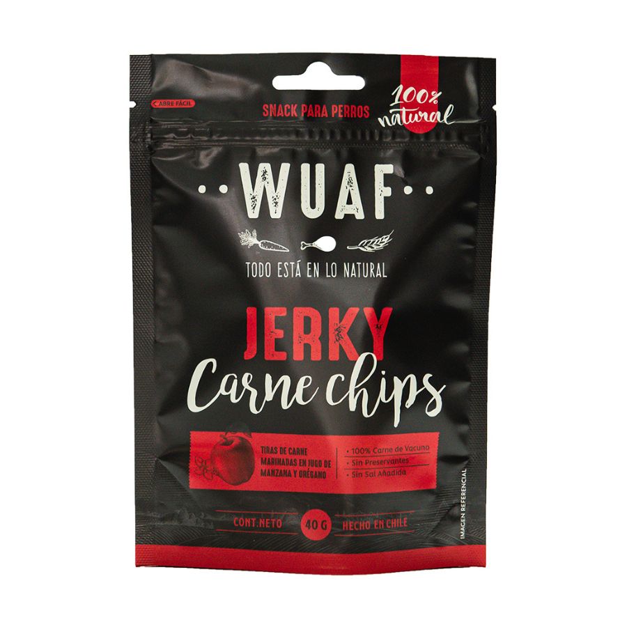 Carne chips snack wuaf